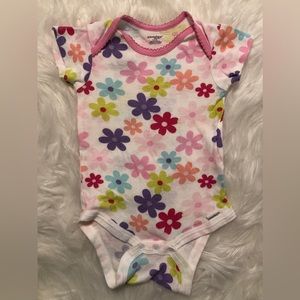 Onesies 6-9M floral print onesie